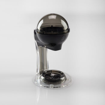 Germstar Compact Hand Sanitiser Dispenser Black 355ml