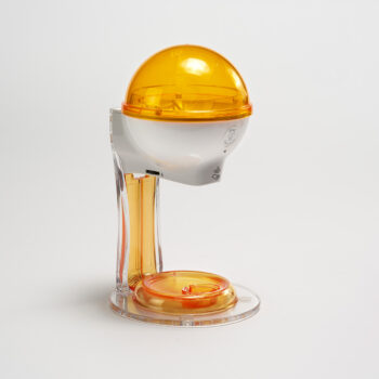 Germstar Compact Hand Sanitiser Dispenser Orange 355ml