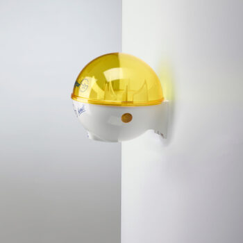 Germstar Wall Mounted Hand Sanitiser Dispenser Yellow 946ml