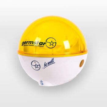 Germstar Hand Sanitiser Dispenser Yellow 946ml