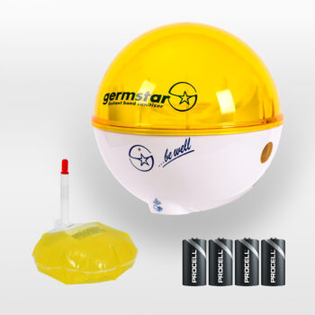 Germstar Extra Mild Soap Starter Kit Yellow
