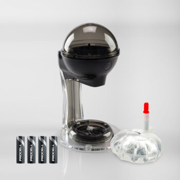 Germstar ONE Hand Sanitiser Starter Kit Black 355ml