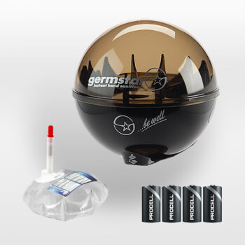 Germstar Original Hand Sanitiser Starter Kit Black 946ml