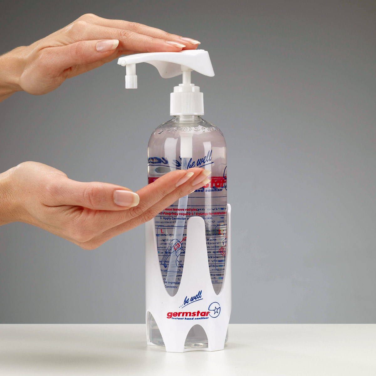 Germstar Pump Bottle Holder Brackets 474ml